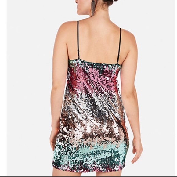 EXPRESS Sequin Dress - Picture 4 of 9